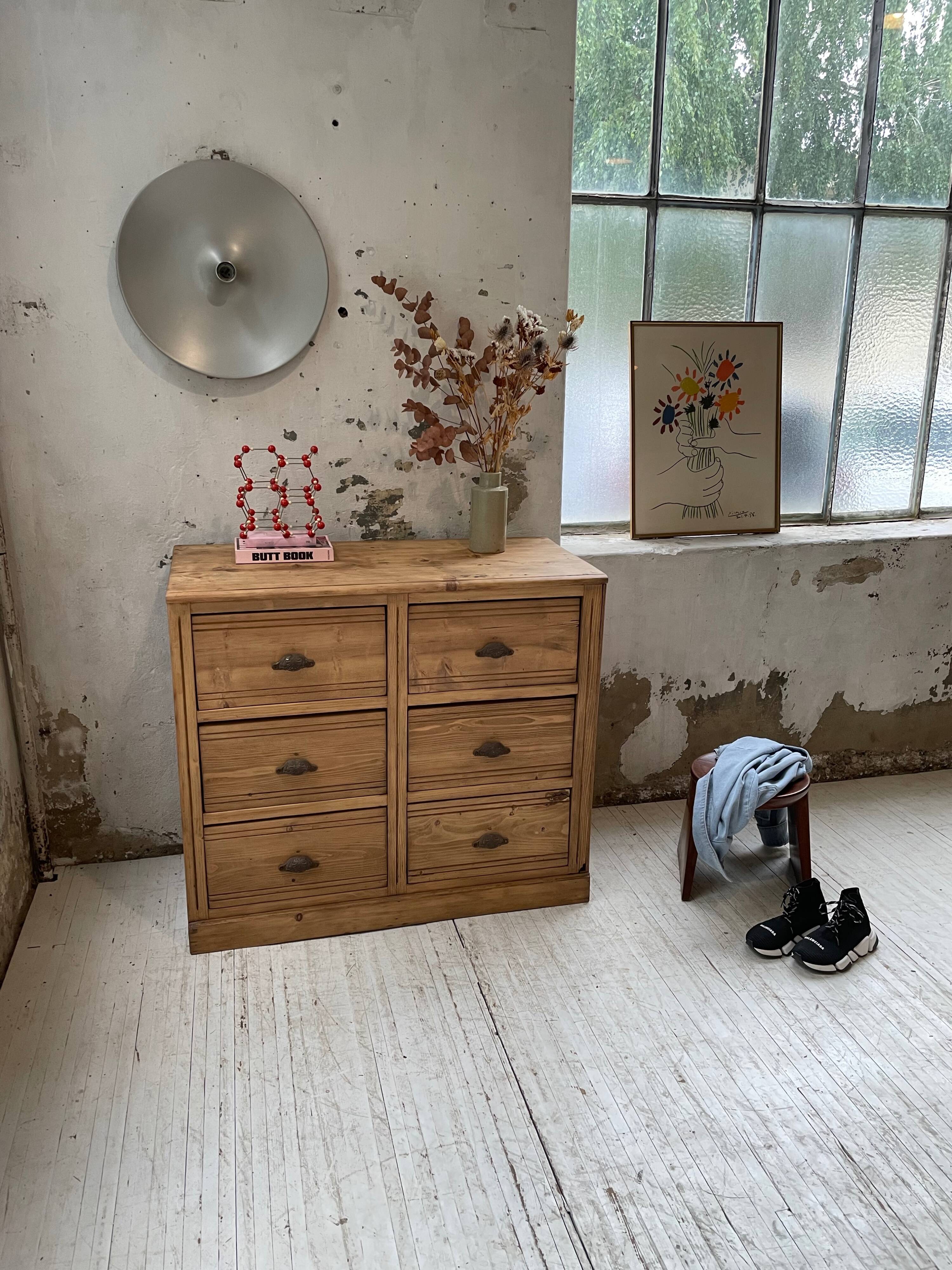 Convenient pine workshop furniture