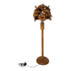 Ornamental floor lamp with "flower" patterns from the 1970s.