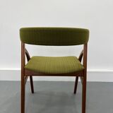 Scandinavian teak  chairs, set of 3, 1970 s