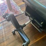 Adjustable Leather Office Chair from the 90s