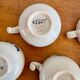 Lot de 5 tasses St Amand Sologne