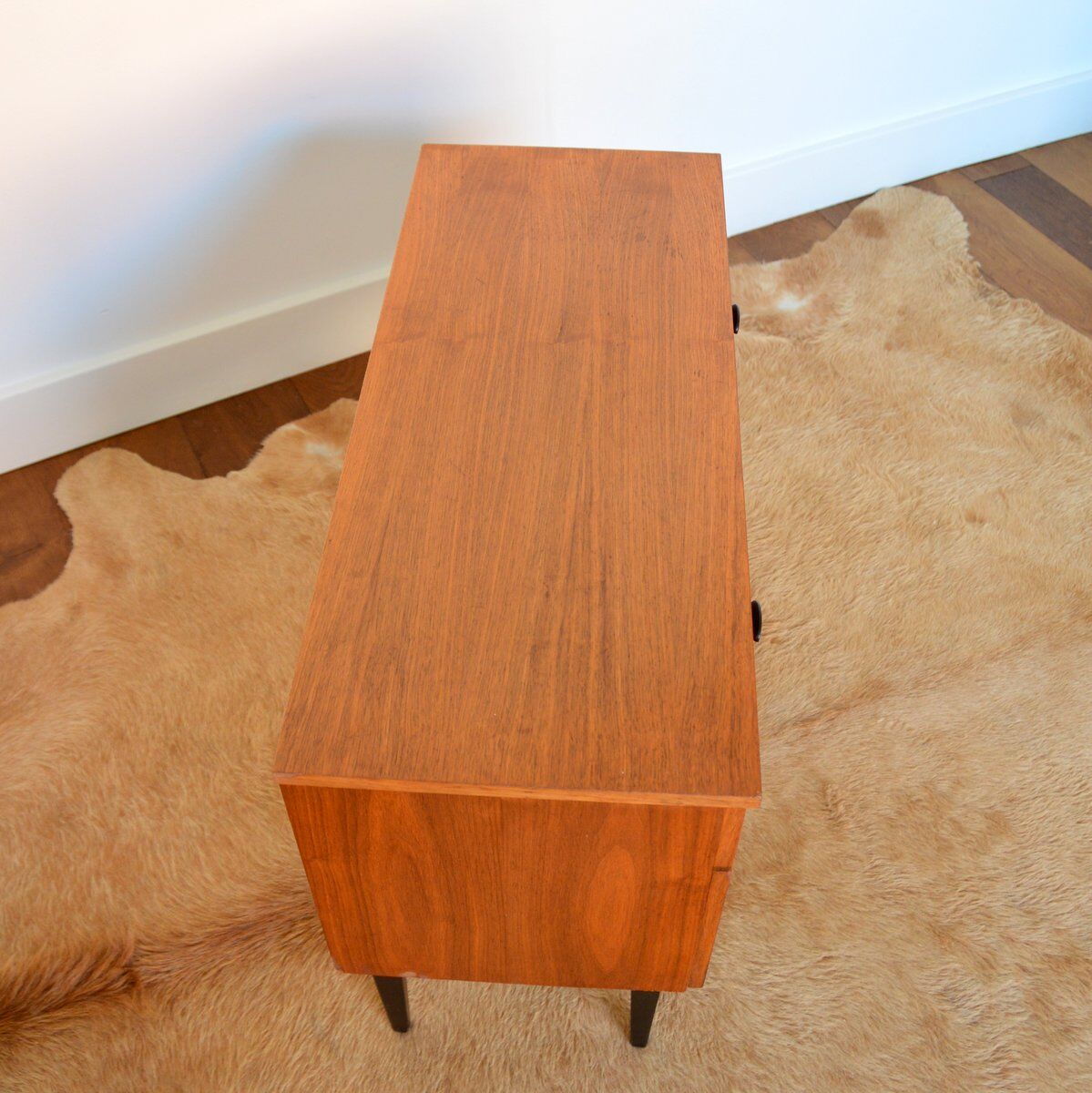 Console / Bedside feet compass vintage 1950s