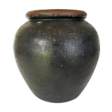 Painted terracotta pot