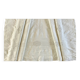 Sublime drap en lin dentelles broderies et monogramme