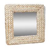 Braided ring mirror 40x40cm
