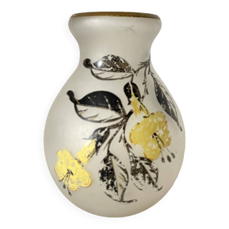 Glass paste vase 1900