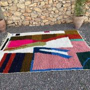 Tapis berbère tissè main artisanal authentique taille 150/250 cm