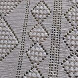 2 antique crochet bedspreads