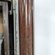 Empire-style console in mahogany