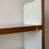 Antique solid wood shelf