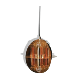 Suspension in copper gilded 8 lamps 1970 s