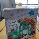 Luminarc Bahamas carafe and service glasses