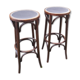 Paire de tabourets de bar