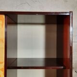 Wardrobe, 1950s bookcase, brass print / tips.