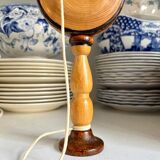 Bilboquet in light and dark wood