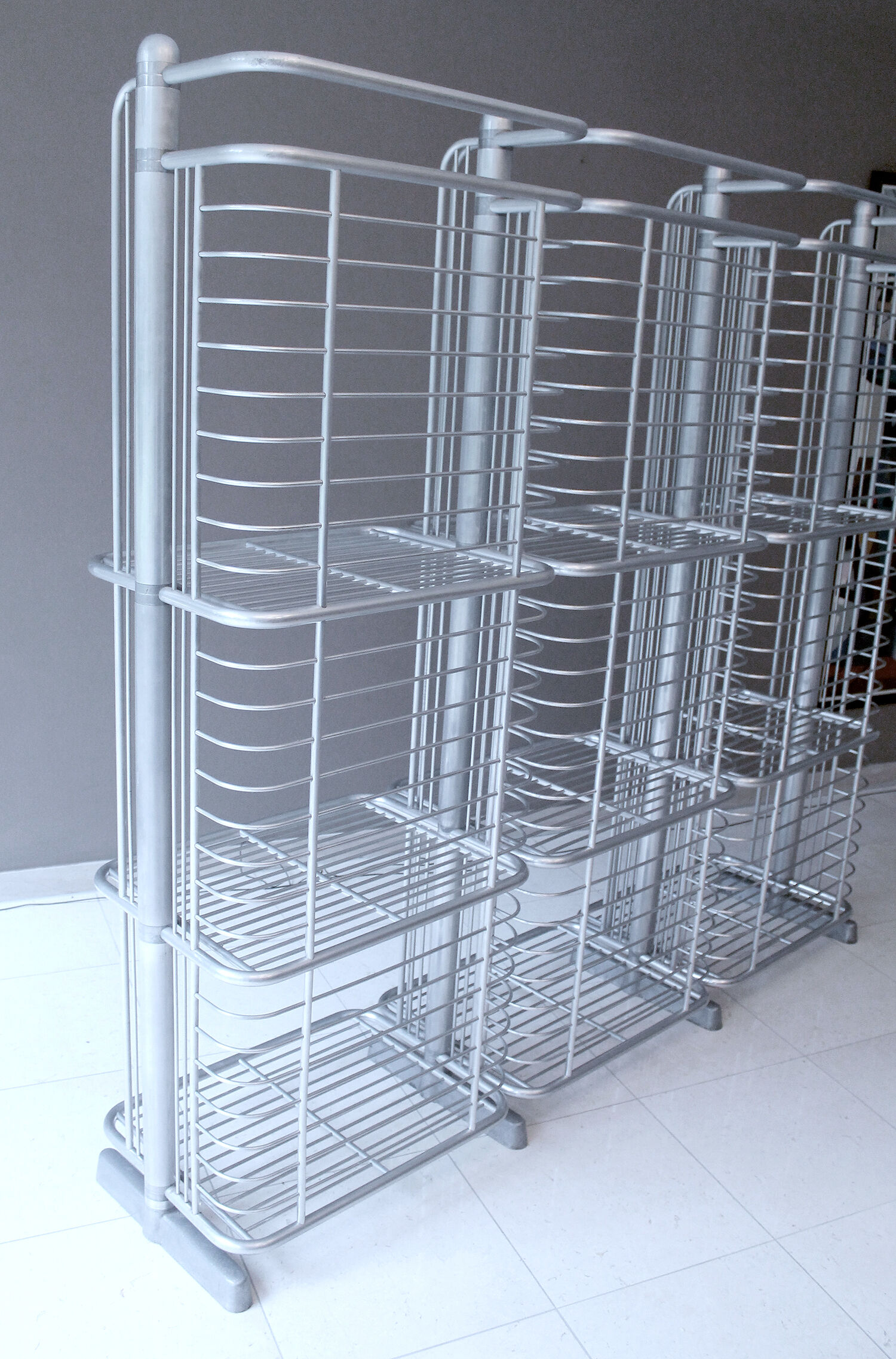Industrial art deco vintage shelf, 40s
