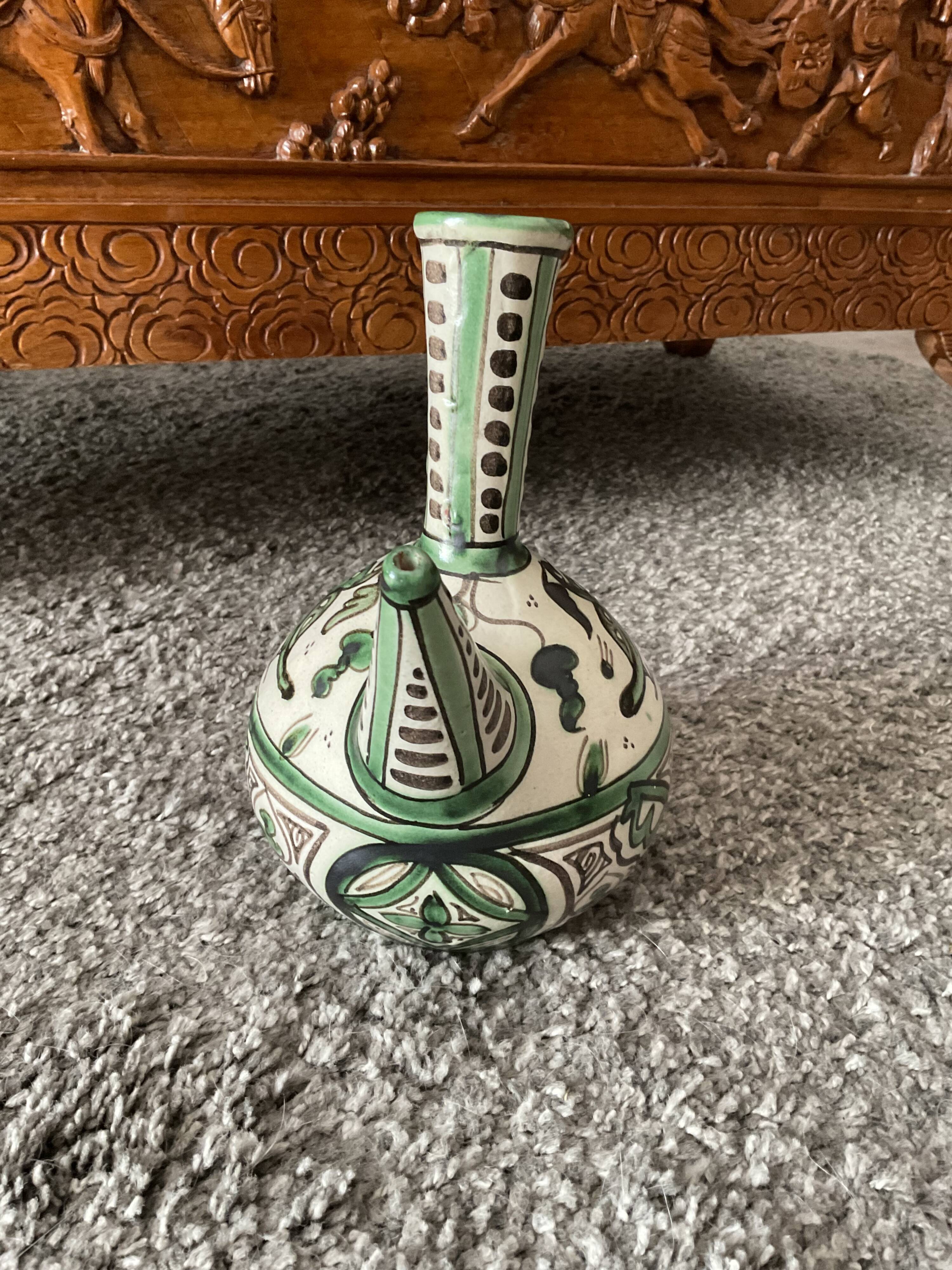 Gargoulette, jug, ceramic, signed Punter, circa 50