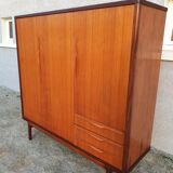 Vintage Scandinavian teak wardrobe