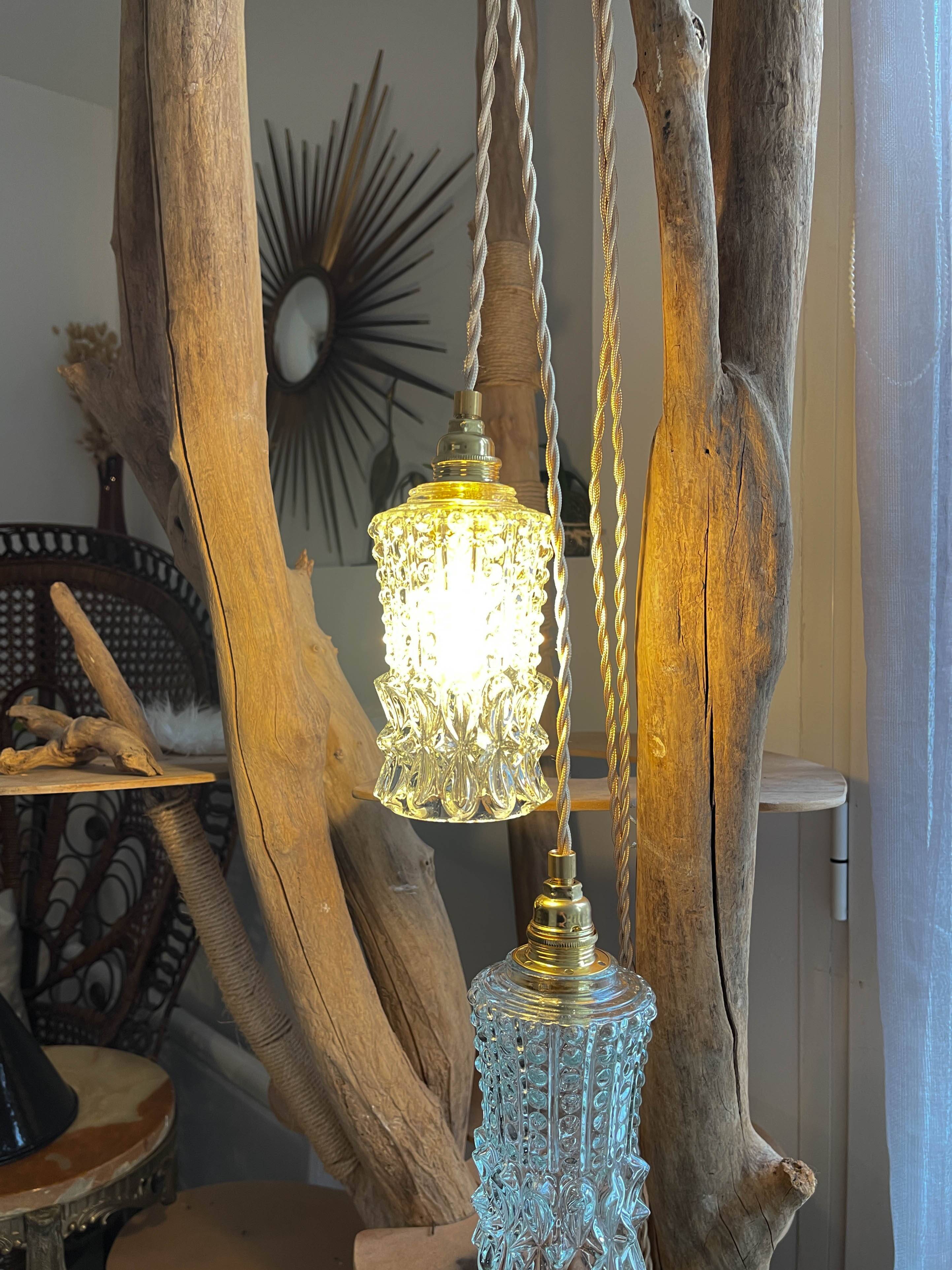 Customizable vintage glass tulip strollers