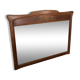 Art Nouveau wooden mirror