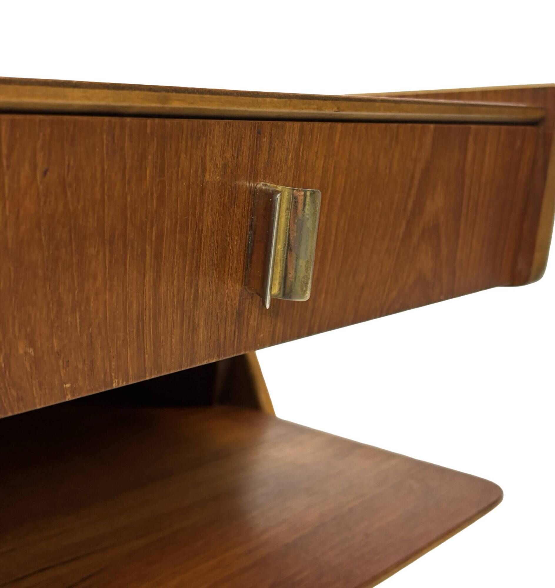 Vintage Scandinavian teak side table/bedside table and 60's Design
