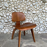 Charles & Ray Eames walnut DCW chair for Herman Miller 1950
