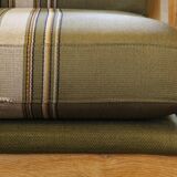 Vintage 1960s Danish low back lounge chairs in light oak, Henning Kjærnulf style