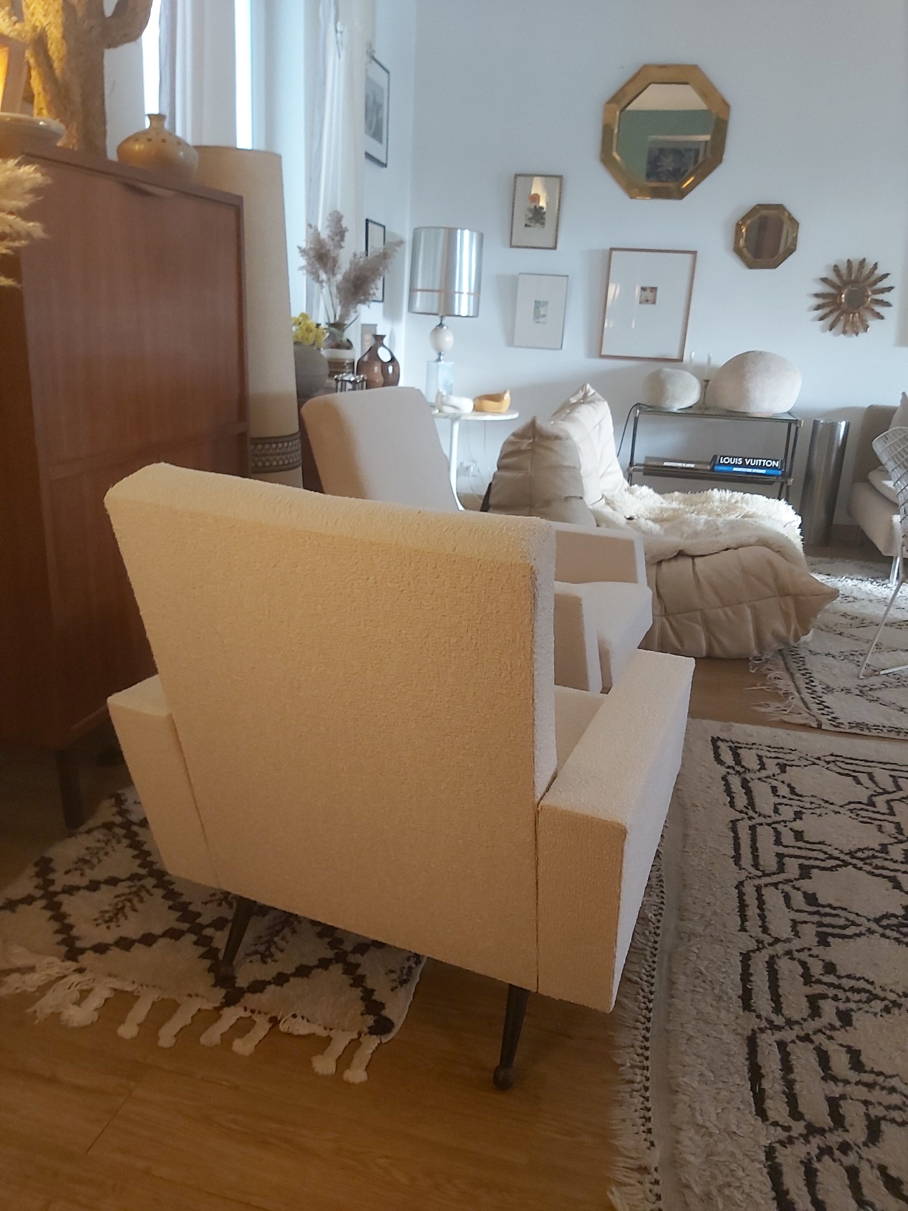 Pair of 50s armchairs