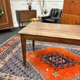 Weathered farm table