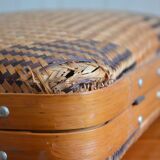 Vintage wicker case