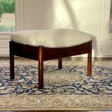 Fauteuil & Ottoman Hans Olsen – Vatne Møbler Danemark, 1960 Palissandre