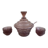 ENGRAVED CRYSTAL PUNCH SERVICE