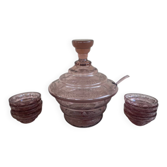 ENGRAVED CRYSTAL PUNCH SERVICE