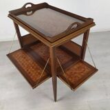 Marquetry tea table