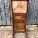 Antique farmhouse table with 3 drawers