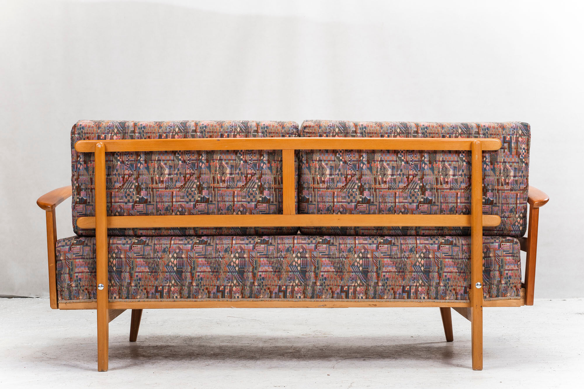 Antimott Easy Chairs & Daybed in Cherry by Walter Knoll / Wilhelm Knoll for Knoll Inc. / Knoll Inte