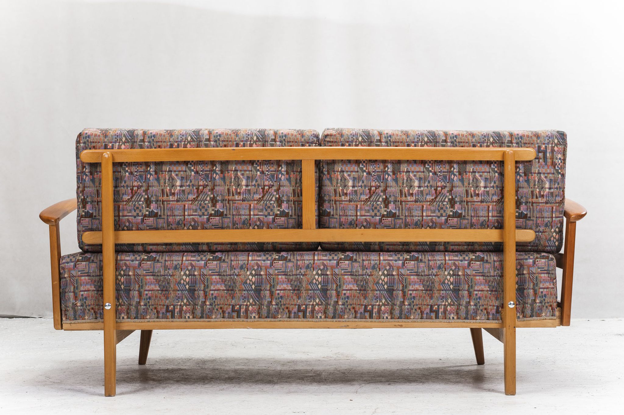 Antimott Easy Chairs & Daybed in Cherry by Walter Knoll / Wilhelm Knoll for Knoll Inc. / Knoll Inte