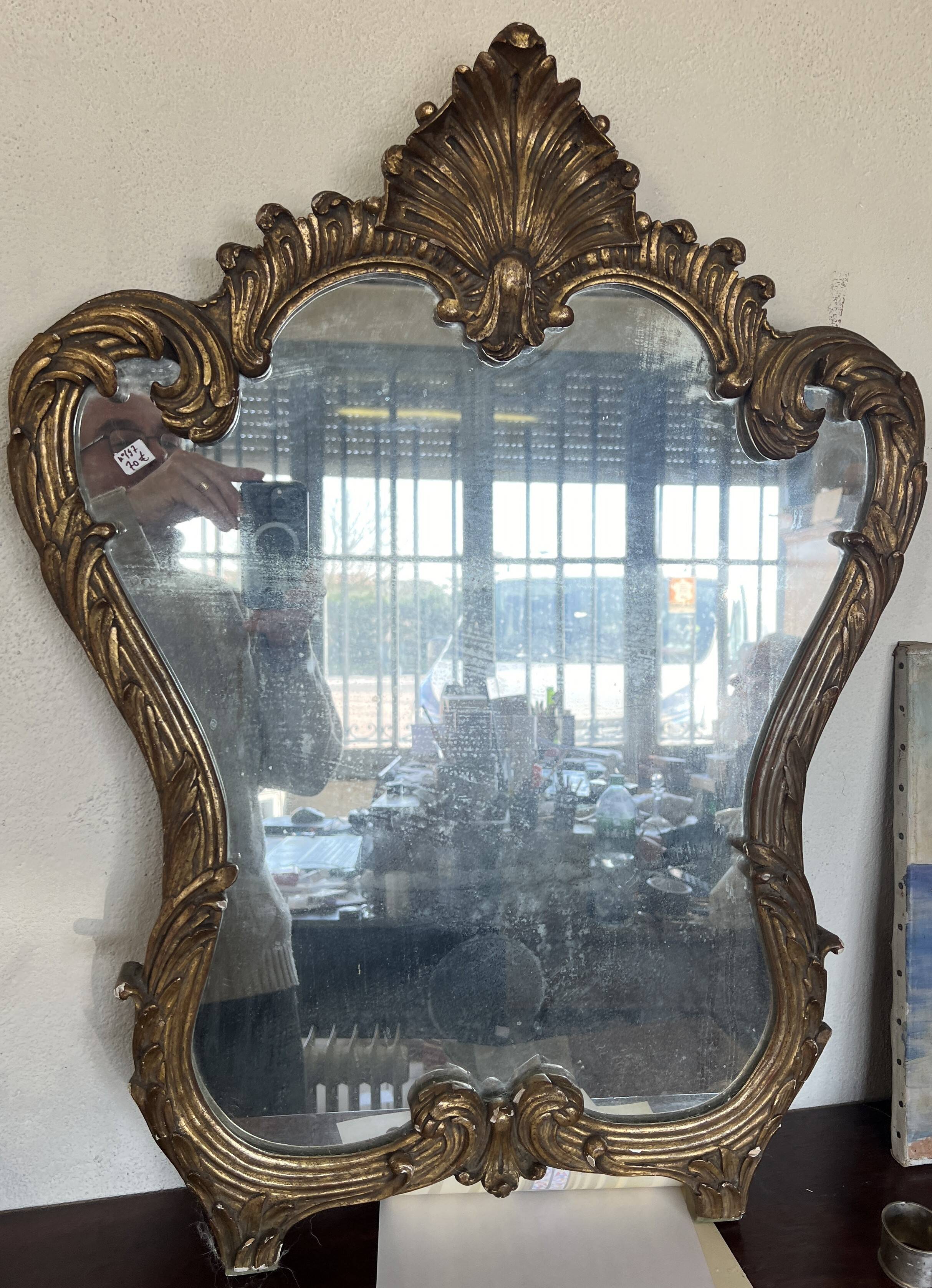 Louis XV style mirror
