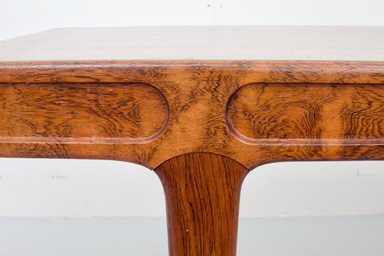 Rosewood coffee table by Johannes Andersen Denmark 1960s