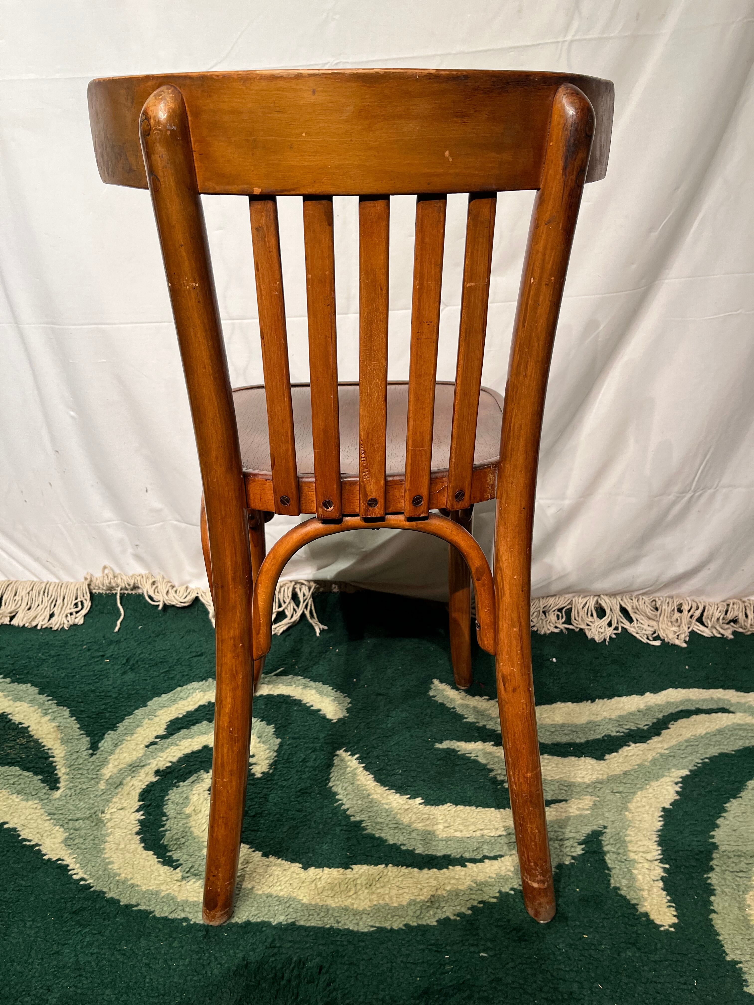 Chaise bistrot Thonet 1930