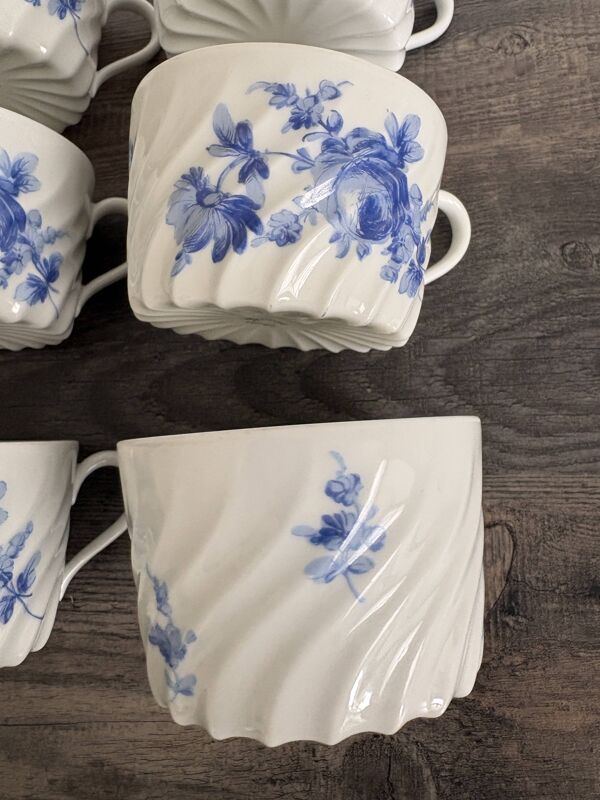 6 tasses Haviland Limoges