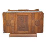 Oak art deco sideboard