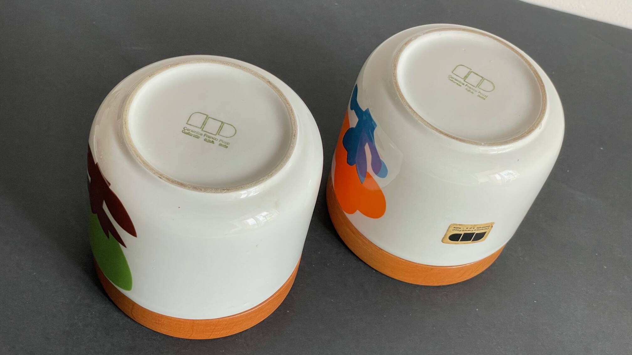 Jars franco pozzi - made in italy vintage
