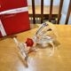 Baccarat harcourt rouge crystal red wine glass