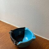 Cendrier bicolore en céramique