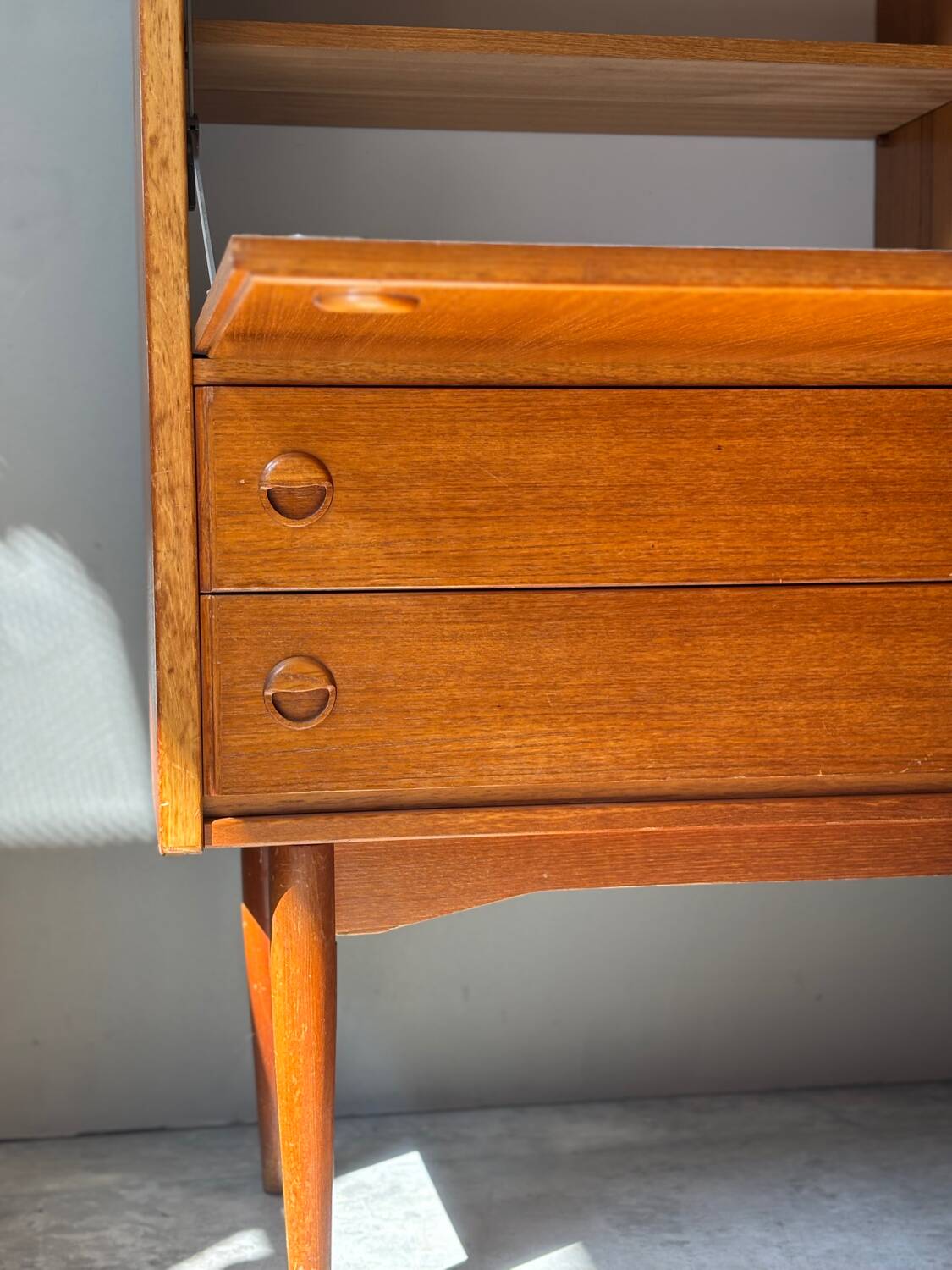 Vintage teak sideboard - mid-century Scandinavian style