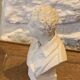 Bust of Byron in ancient signed biscuit
