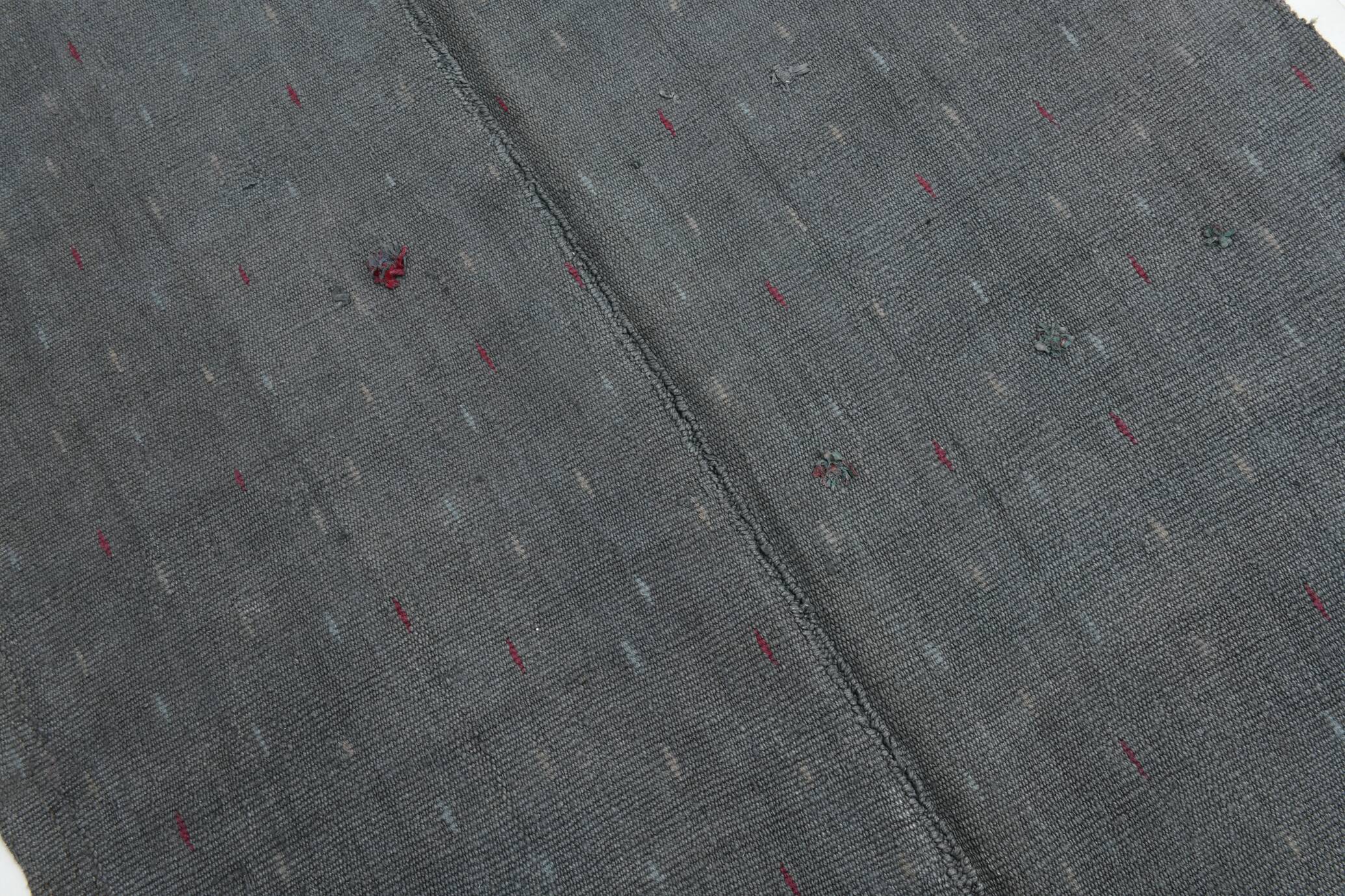 Shades Of Gray Ethnic Kilim Rug, 170x216Cm