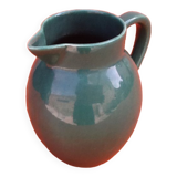 1950s glazed ceramic pitcher