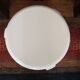 White Lucchese tripod stool - 1970s - Made in Italy